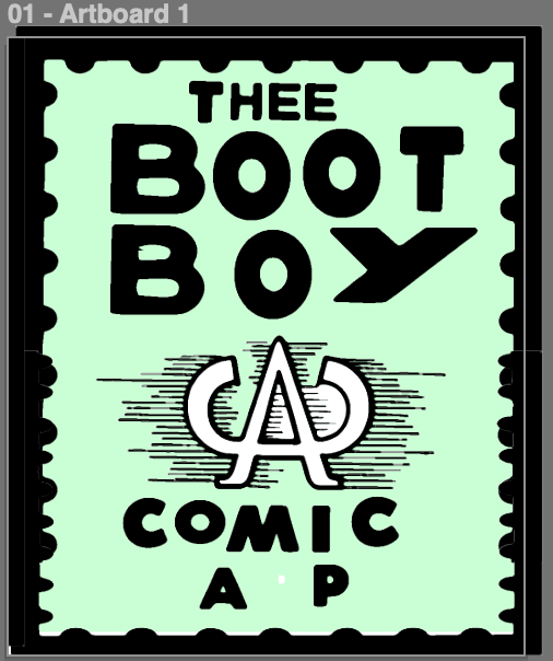 THEE BOOT BOY stamp
